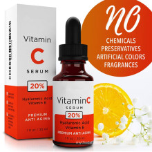 Natürliches Vitamin C Anti-Aging-Serum repariert dunkle Flecken